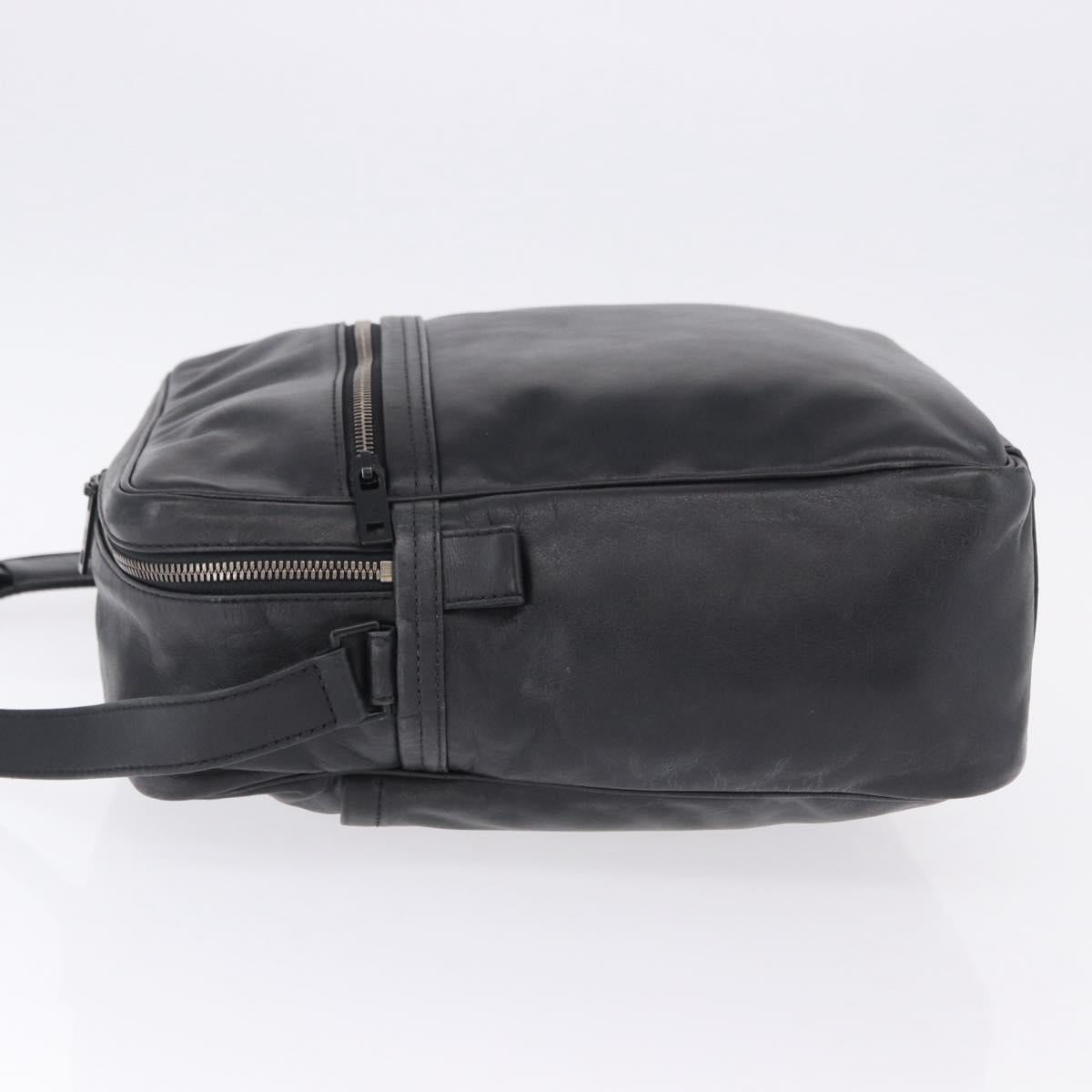 LOUIS VUITTON Monogram Diffir Clarkson Leather Black M92402 LV Auth ka5414