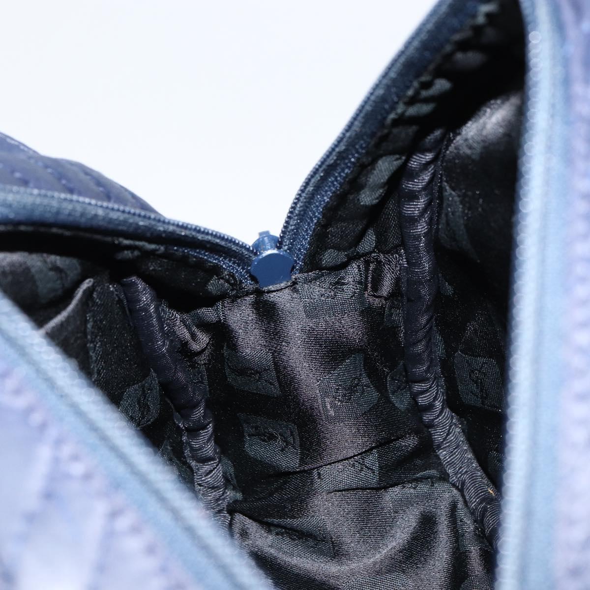 SAINT LAURENT Hand Bag Nylon Navy Auth ka542