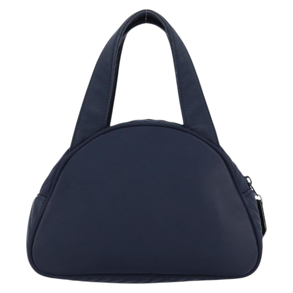 SAINT LAURENT Hand Bag Nylon Navy Auth ka542