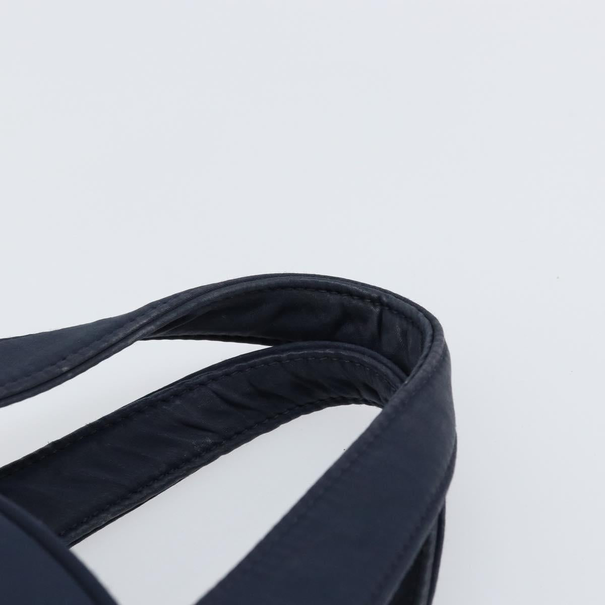 SAINT LAURENT Hand Bag Nylon Navy Auth ka542