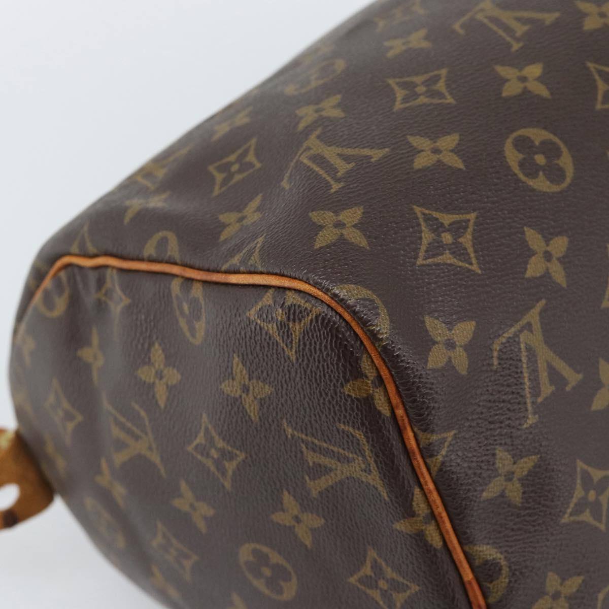 LOUIS VUITTON Monogram Speedy 30 Hand Bag M41526 LV Auth ka5425