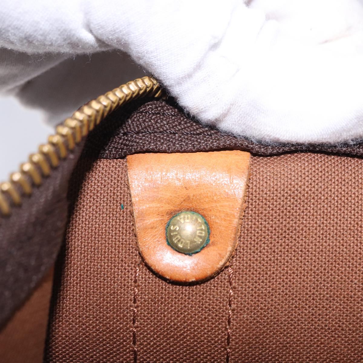 LOUIS VUITTON Monogram Keepall 45 Boston Bag M41428 LV Auth ka5426