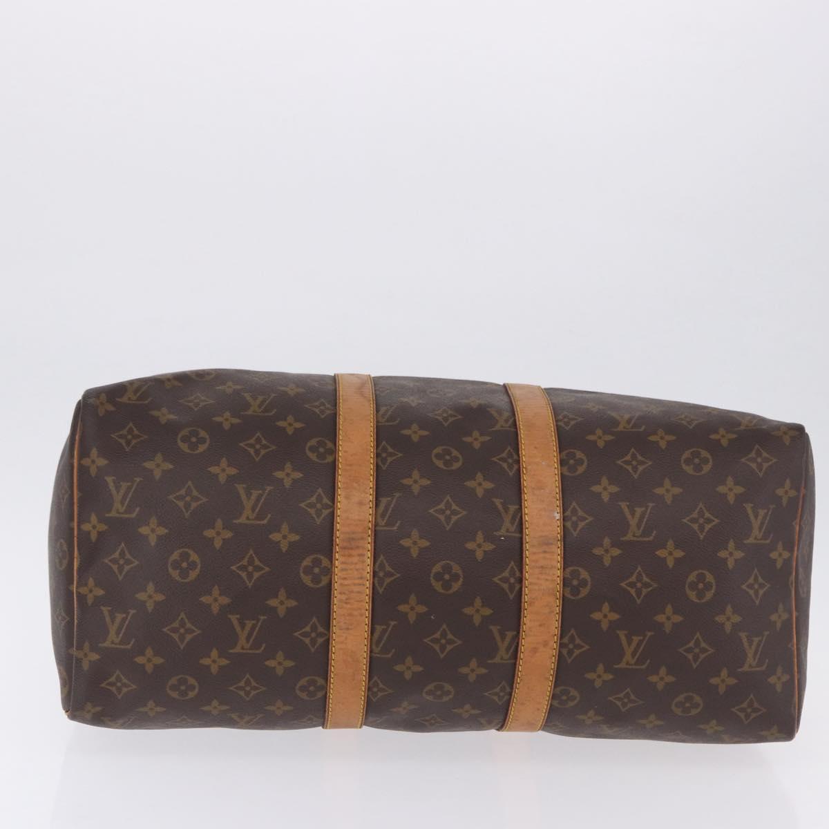LOUIS VUITTON Monogram Keepall 45 Boston Bag M41428 LV Auth ka5426