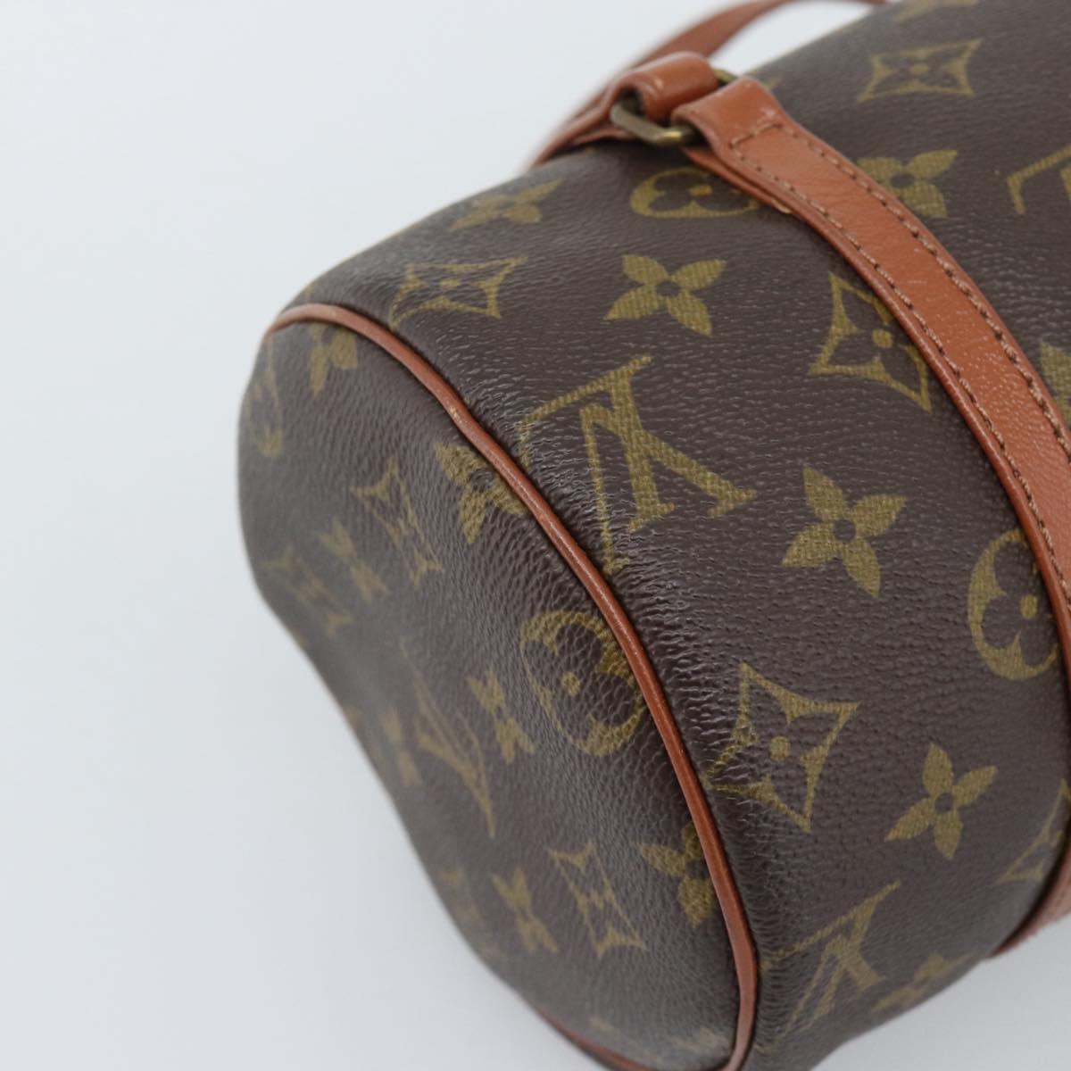 LOUIS VUITTON Monogram Papillon 26 Hand Bag M51366 LV Auth ka5429