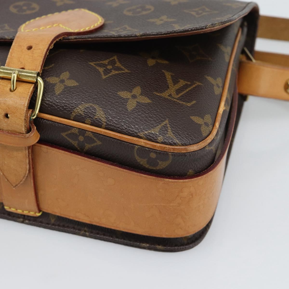 LOUIS VUITTON Monogram Cartouchiere MM Shoulder Bag M51253 LV Auth ka5435