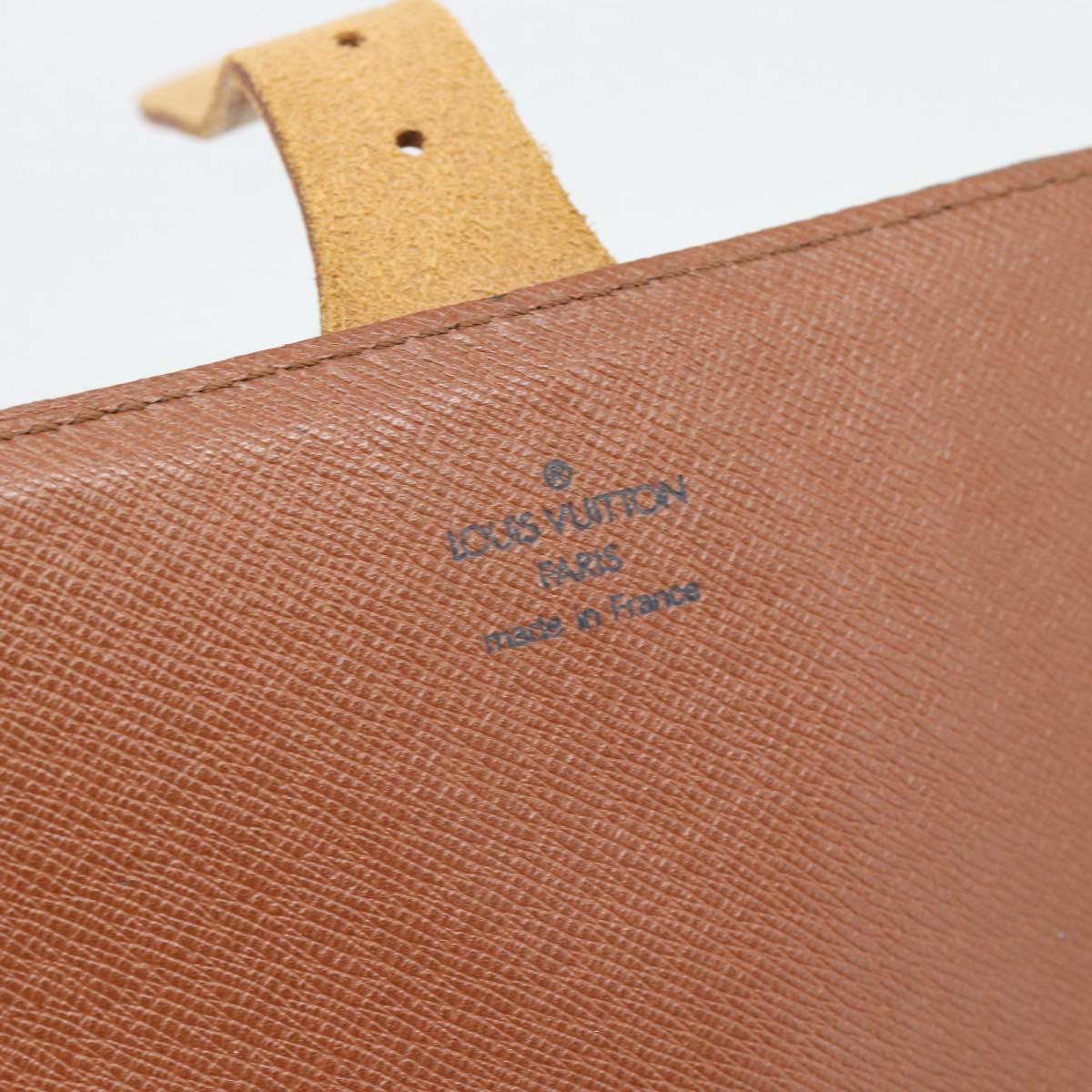LOUIS VUITTON Monogram Cartouchiere MM Shoulder Bag M51253 LV Auth ka5435