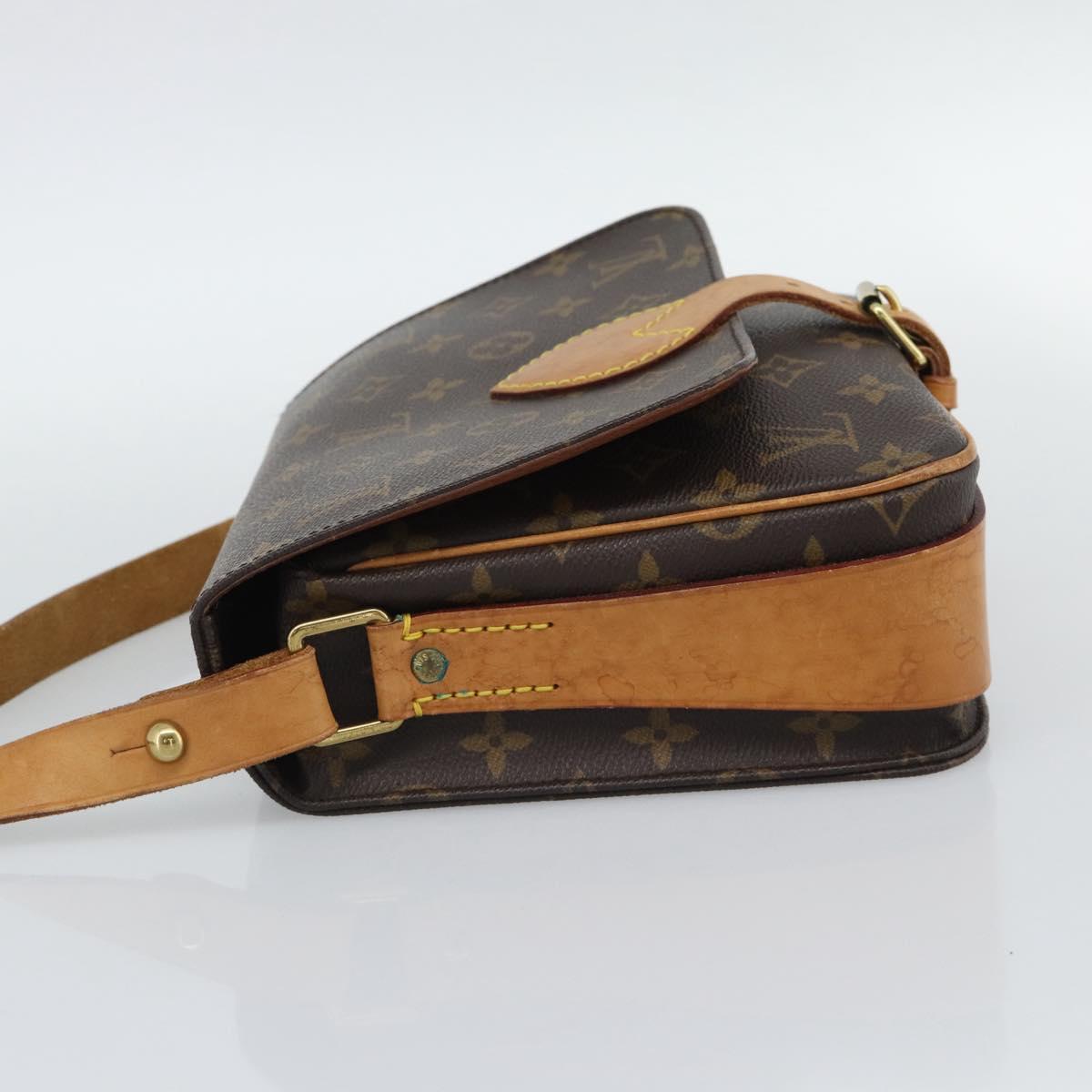 LOUIS VUITTON Monogram Cartouchiere MM Shoulder Bag M51253 LV Auth ka5435