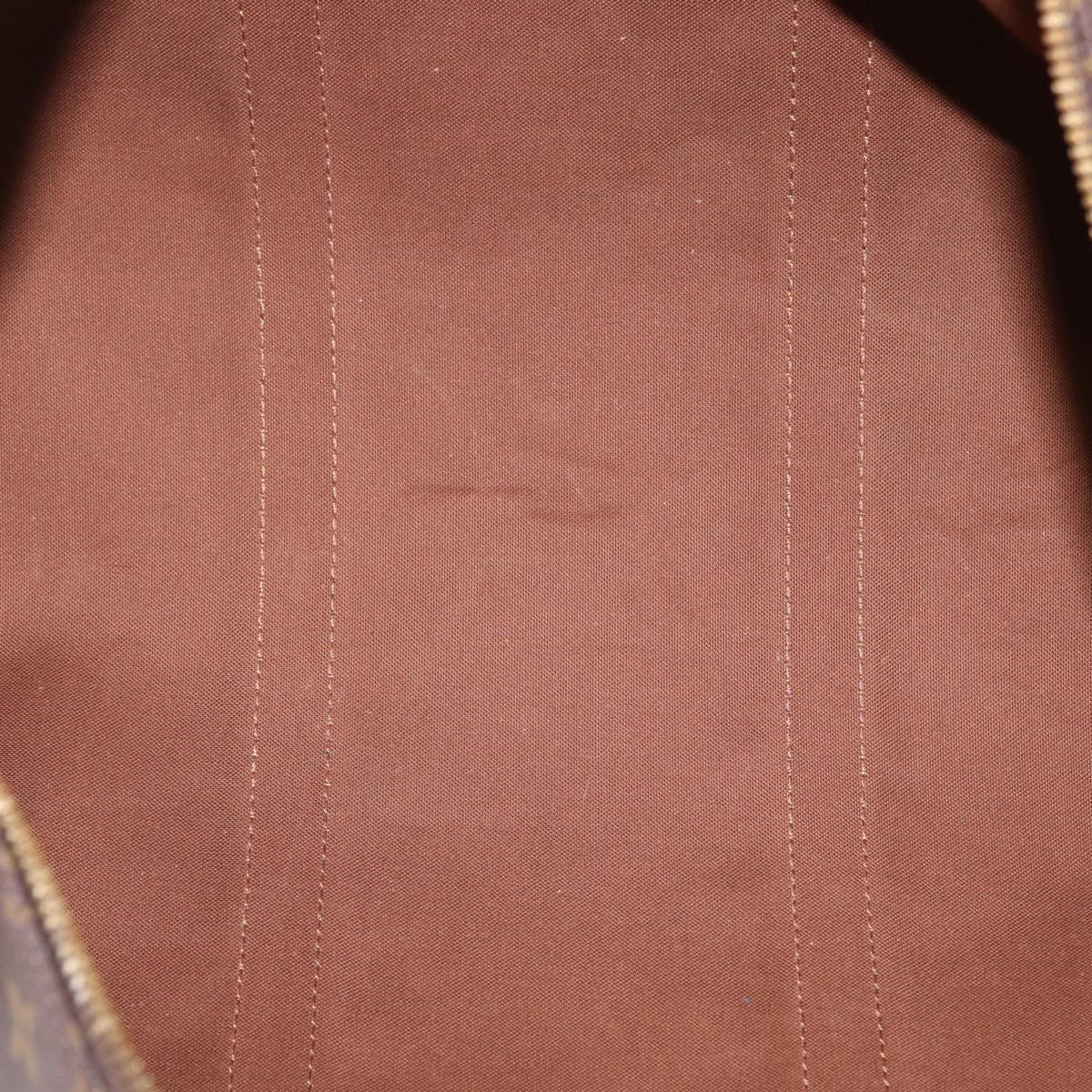 LOUIS VUITTON Monogram Keepall Bandouliere 50 Boston Bag M41416 LV Auth ka5436A