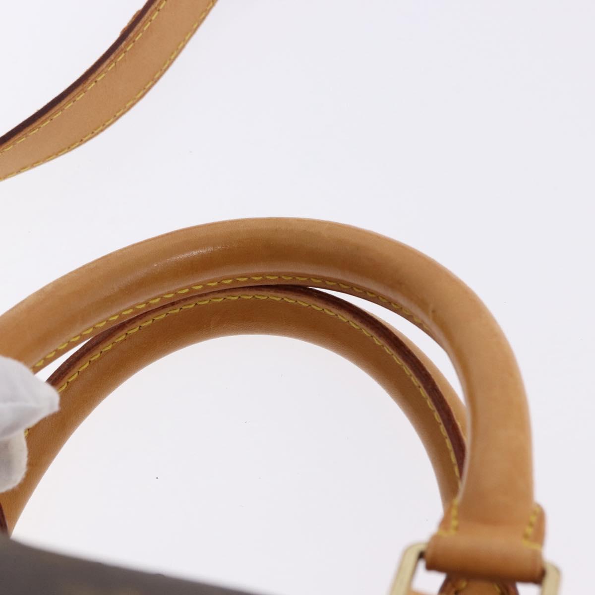 LOUIS VUITTON Monogram Keepall Bandouliere 50 Boston Bag M41416 LV Auth ka5436A