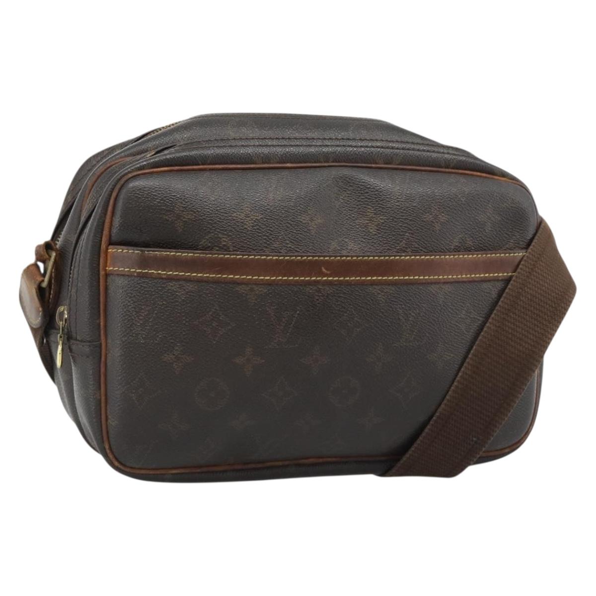 LOUIS VUITTON Monogram Reporter PM Shoulder Bag M45254 LV Auth ka5441