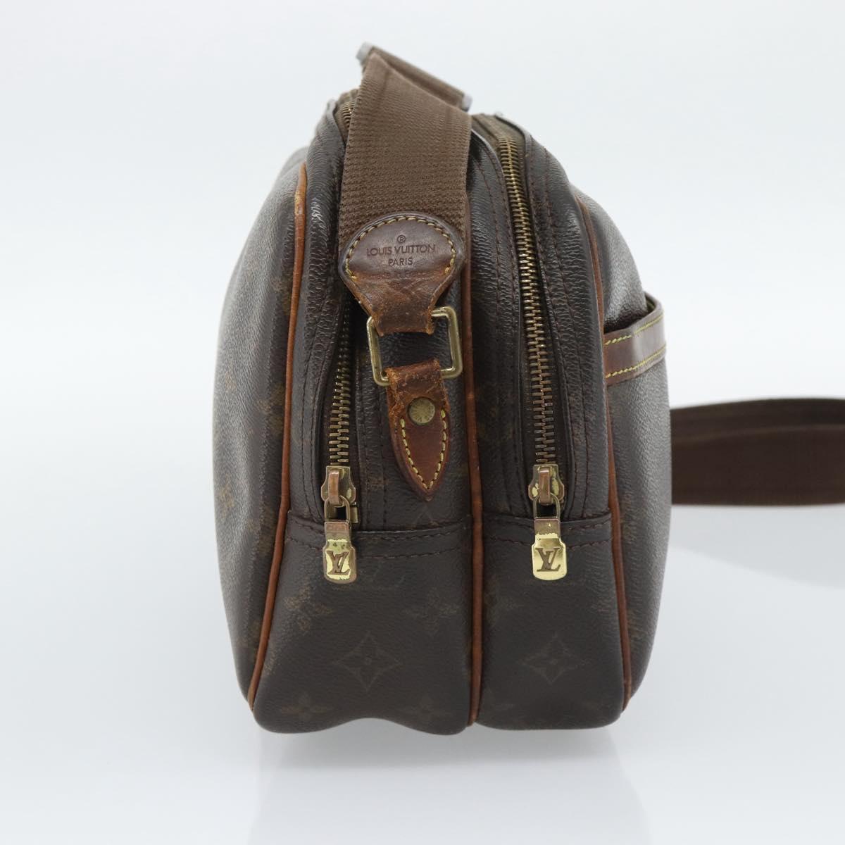 LOUIS VUITTON Monogram Reporter PM Shoulder Bag M45254 LV Auth ka5441