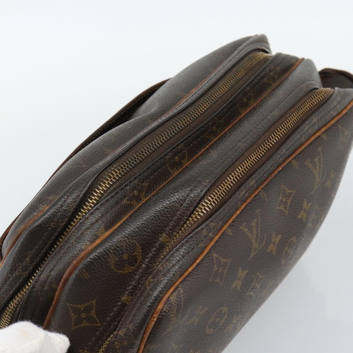 LOUIS VUITTON Monogram Reporter PM Shoulder Bag M45254 LV Auth ka5441