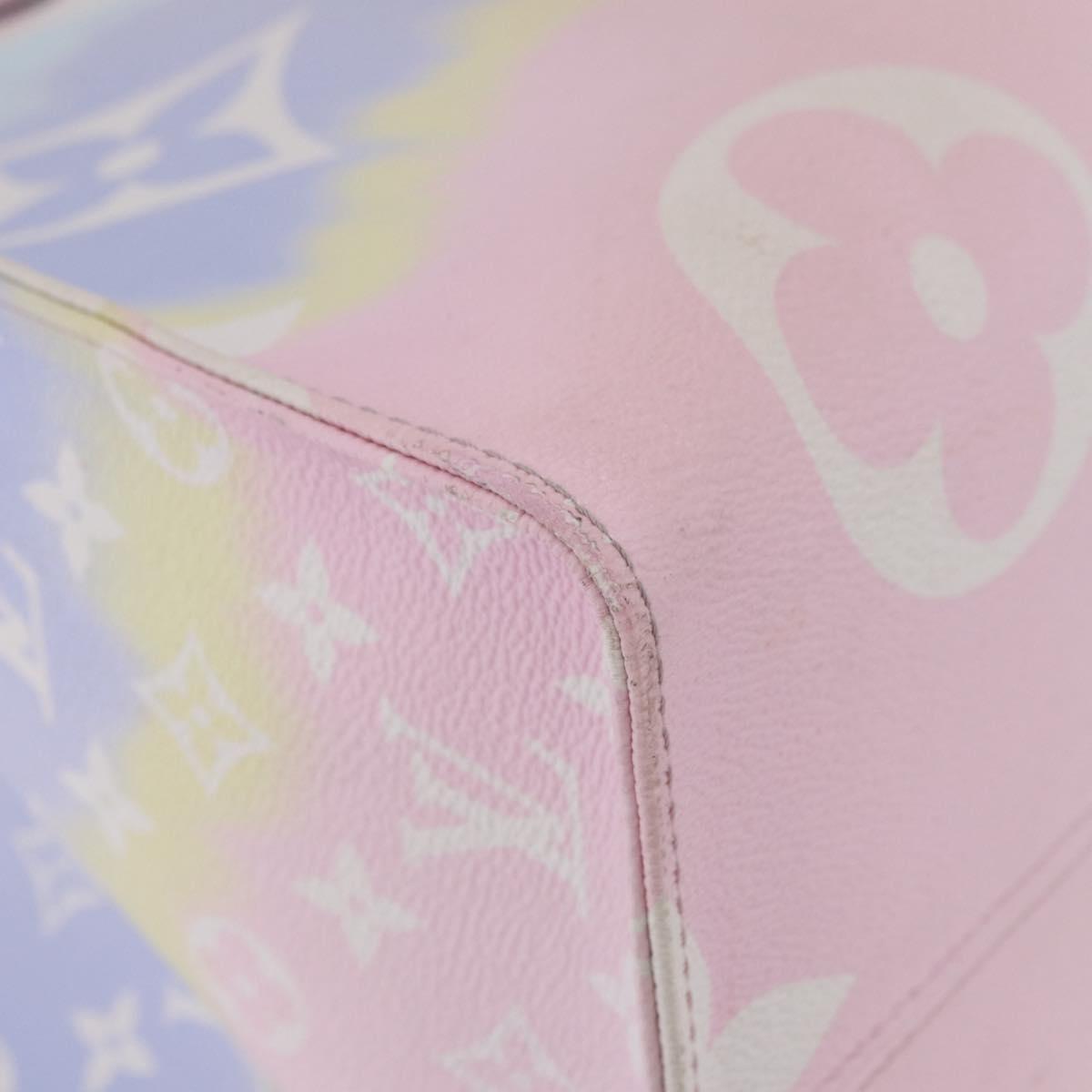 LOUIS VUITTON Monogram Giant Pastels On The Go GM 2way Multicolor Auth ka5447M