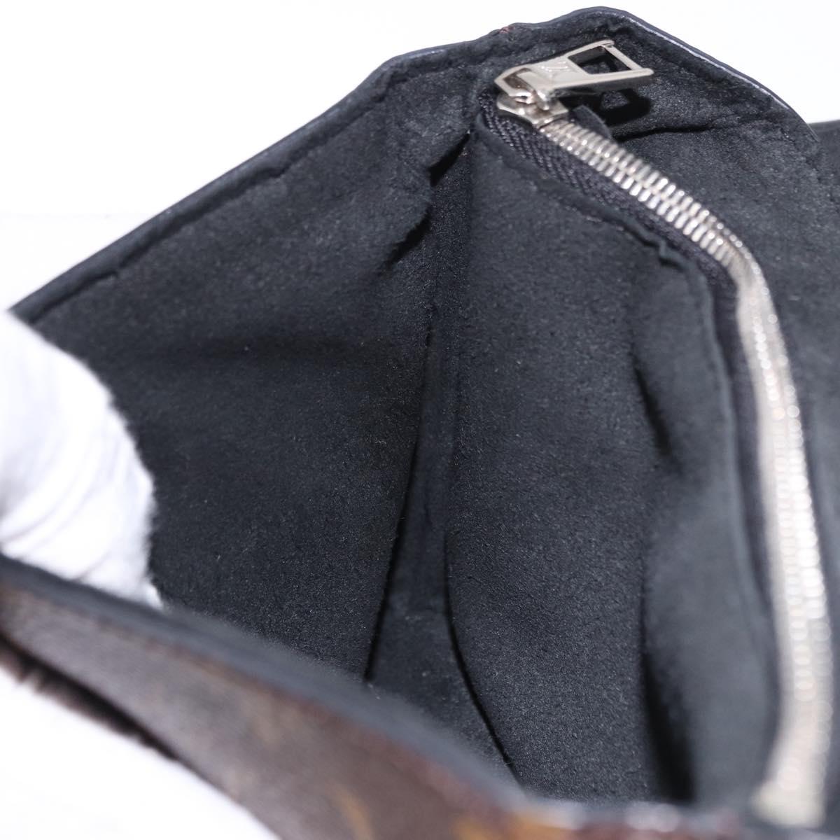LOUIS VUITTON Yamamoto Kansai Pochette Kabuki Mask M43532 Auth ka5449SAM