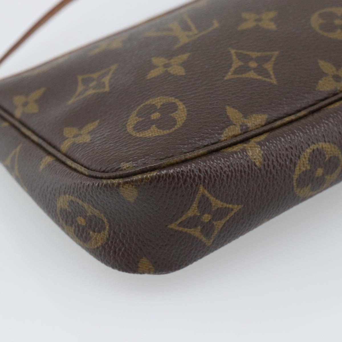 LOUIS VUITTON Monogram Cherry Pochette Accessoires Pouch M95008 LV Auth ka5453A