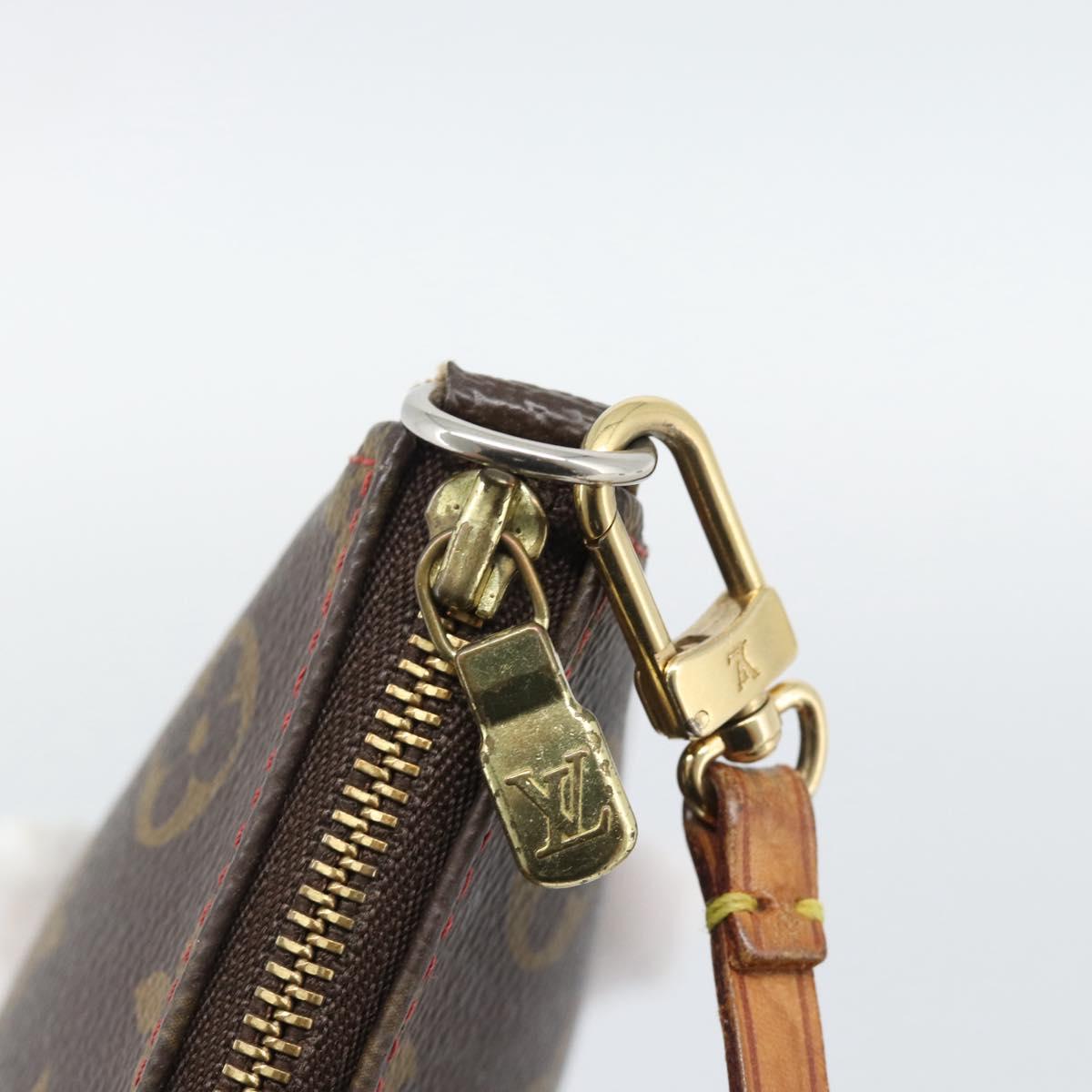 LOUIS VUITTON Monogram Cherry Pochette Accessoires Pouch M95008 LV Auth ka5453A