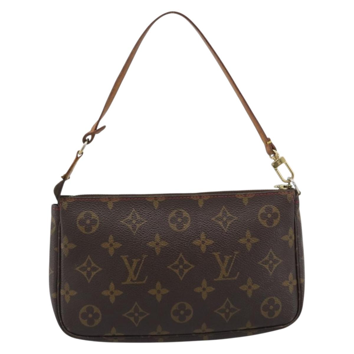 LOUIS VUITTON Monogram Cherry Pochette Accessoires Pouch M95008 LV Auth ka5453A