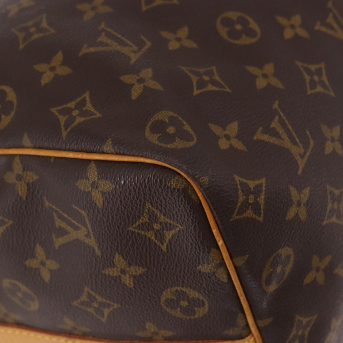 LOUIS VUITTON Monogram Keepall Bandouliere 50 Boston Bag M41416 LV Auth ka5457A