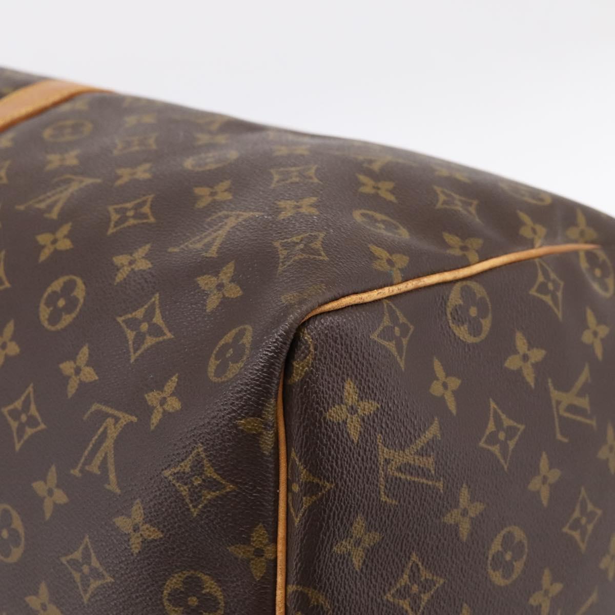LOUIS VUITTON Monogram Keepall 60 Boston Bag M41422 LV Auth ka5459