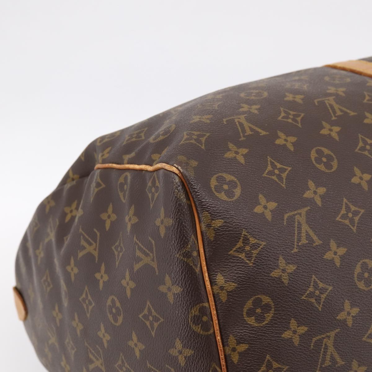 LOUIS VUITTON Monogram Keepall 60 Boston Bag M41422 LV Auth ka5459