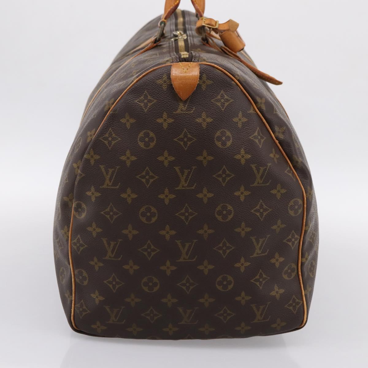 LOUIS VUITTON Monogram Keepall 60 Boston Bag M41422 LV Auth ka5459