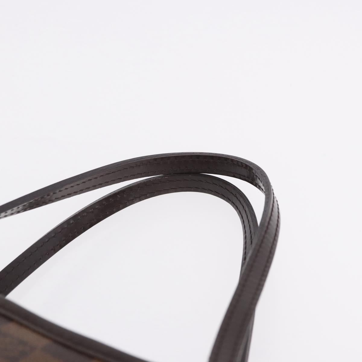 LOUIS VUITTON Damier Ebene Neverfull PM Tote Bag N51109 LV Auth ka5462SAV