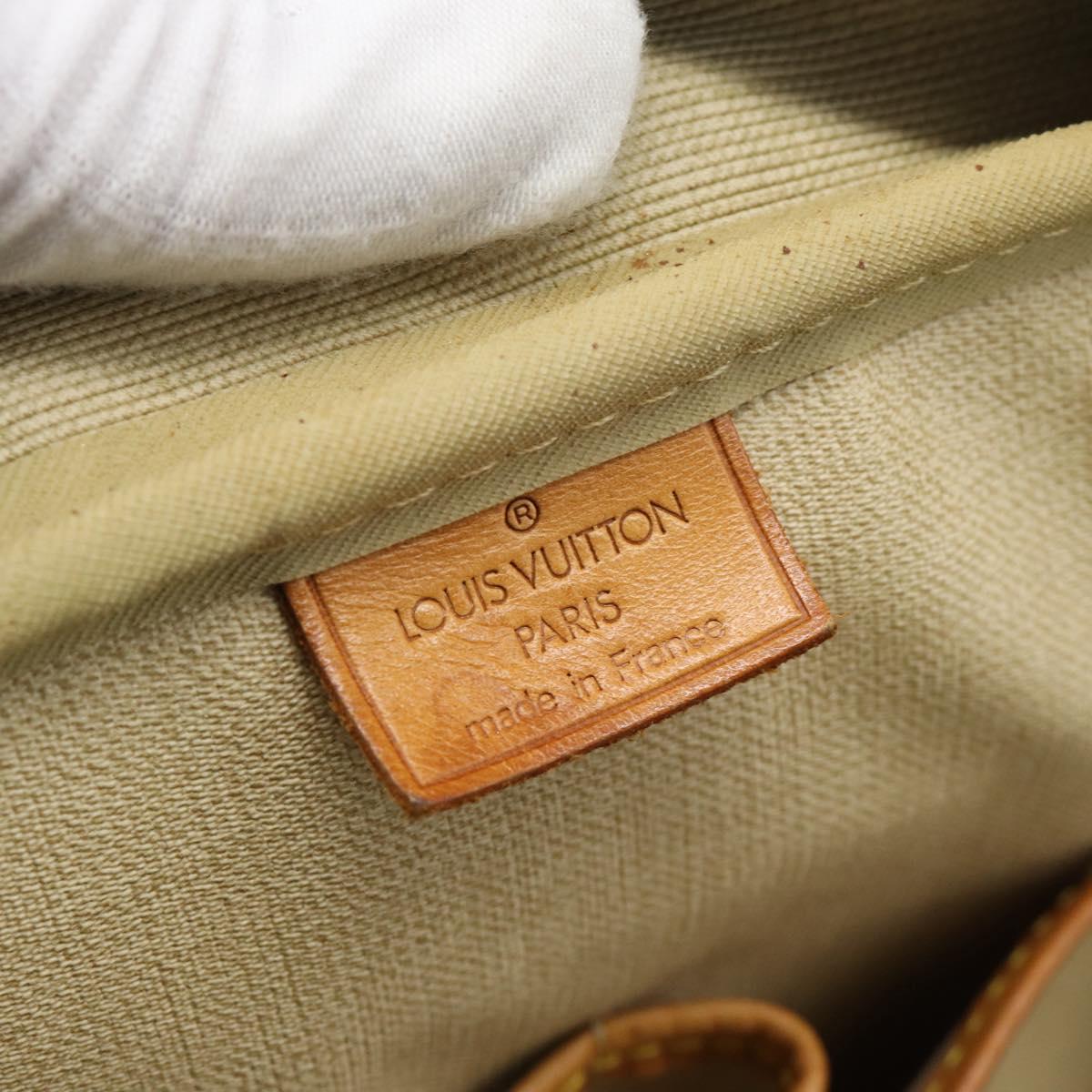 LOUIS VUITTON Monogram Deauville Hand Bag M47270 LV Auth ka5464