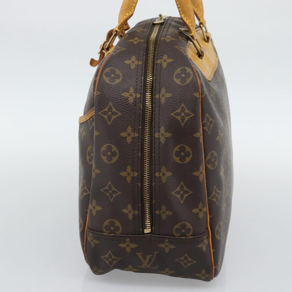 LOUIS VUITTON Monogram Deauville Hand Bag M47270 LV Auth ka5464