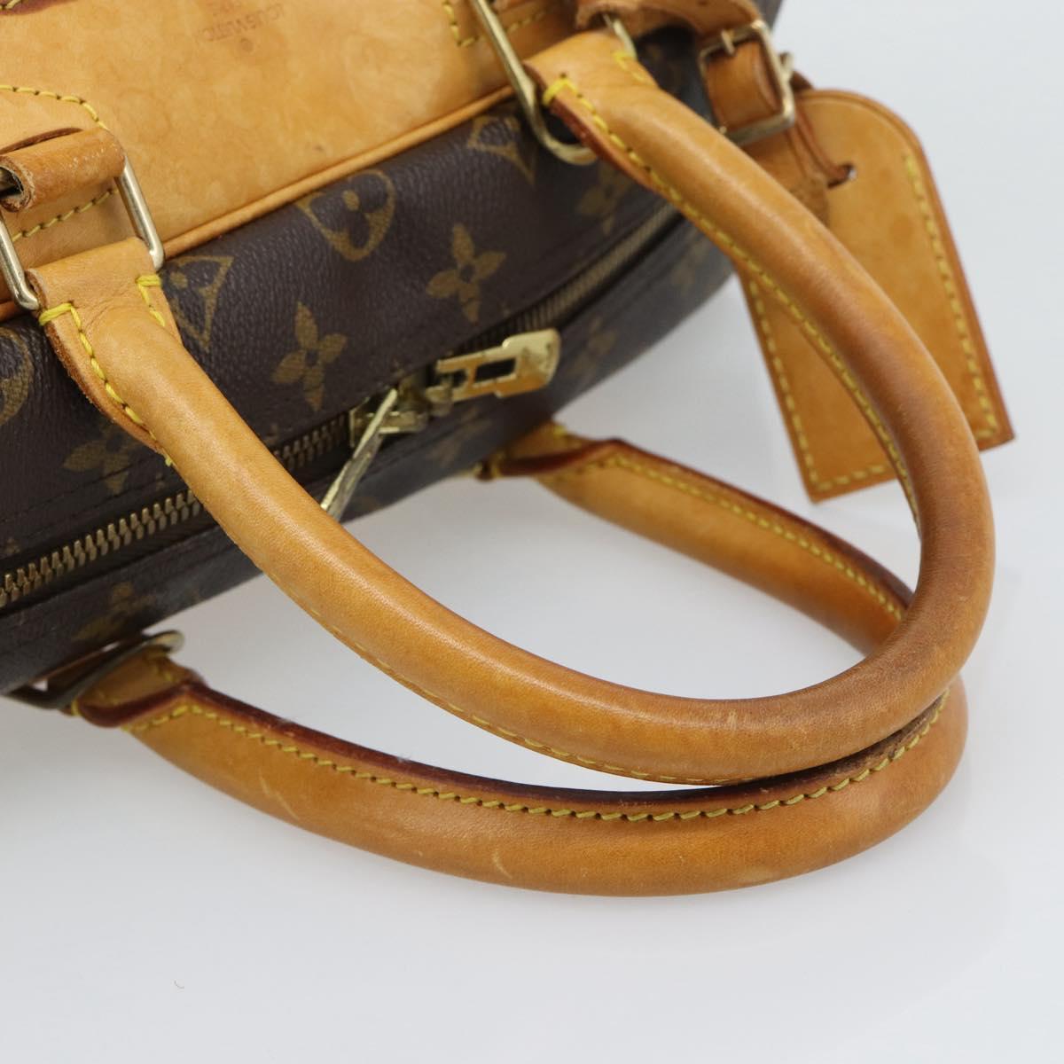 LOUIS VUITTON Monogram Deauville Hand Bag M47270 LV Auth ka5464