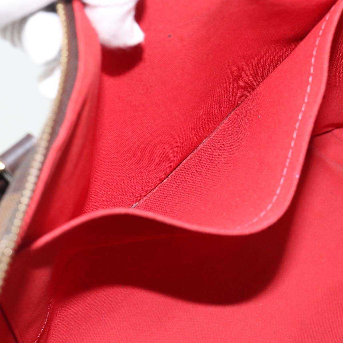 LOUIS VUITTON Damier Ebene Totally PM Tote Bag N41282 LV Auth ka5468