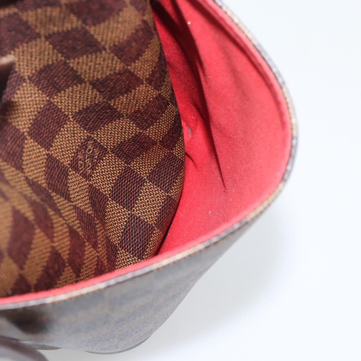 LOUIS VUITTON Damier Ebene Totally PM Tote Bag N41282 LV Auth ka5468