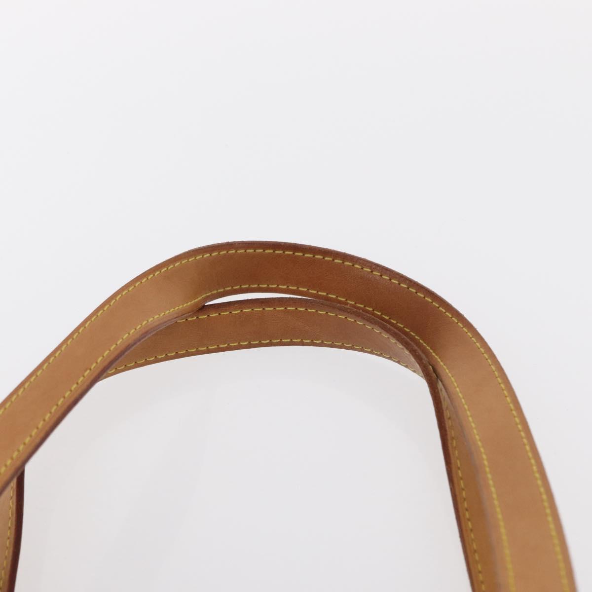 LOUIS VUITTON Monogram Vernis Houston Hand Bag Bronze M91122 LV Auth ka547