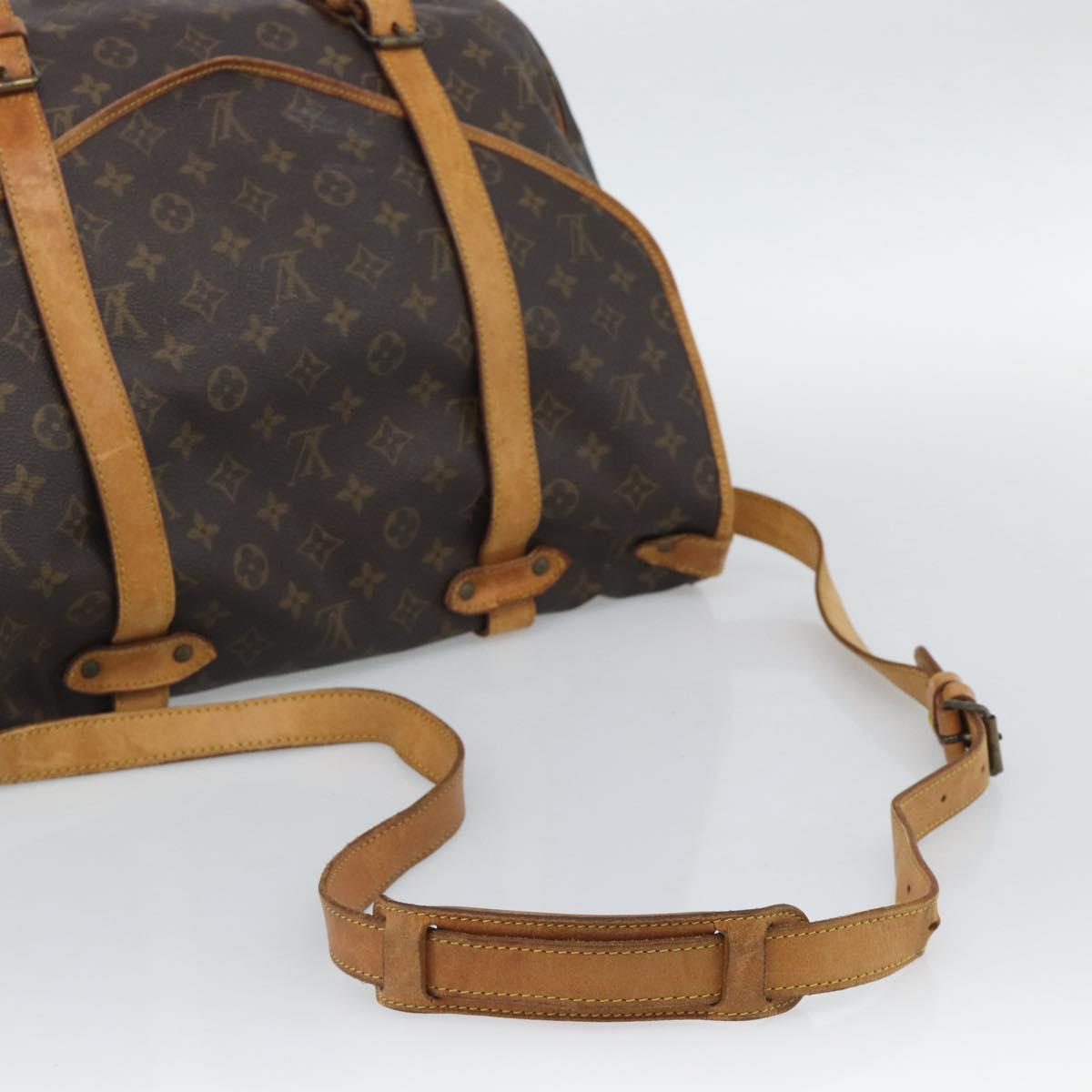 LOUIS VUITTON Monogram Saumur 43 Shoulder Bag M42252 LV Auth ka5471