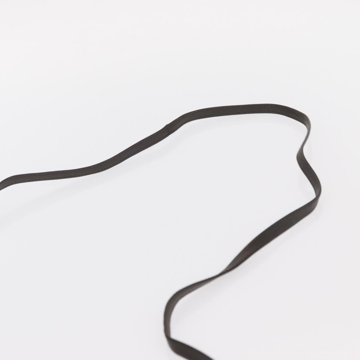 CELINE C Macadam Canvas Shoulder Bag Canvas Beige Gold Auth ka548