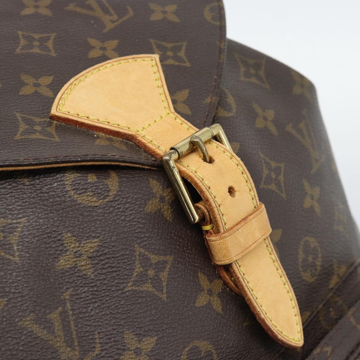 LOUIS VUITTON Monogram Montsouris GM Backpack M51135 LV Auth ka5480