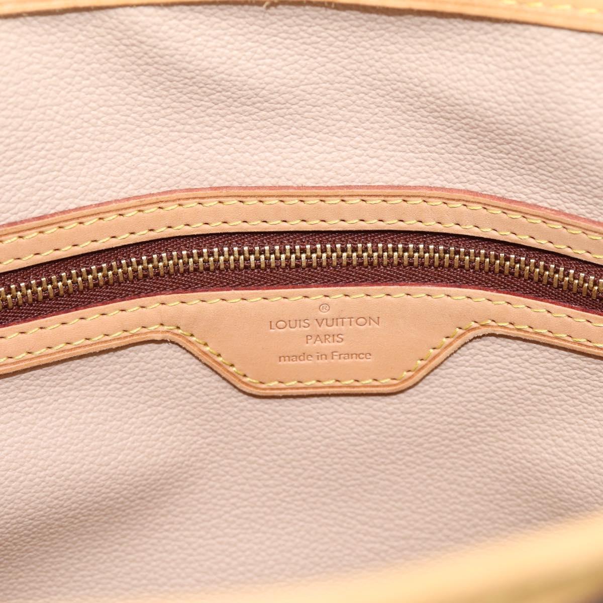 LOUIS VUITTON Monogram Bucket GM Shoulder Bag M42236 LV Auth ka5485