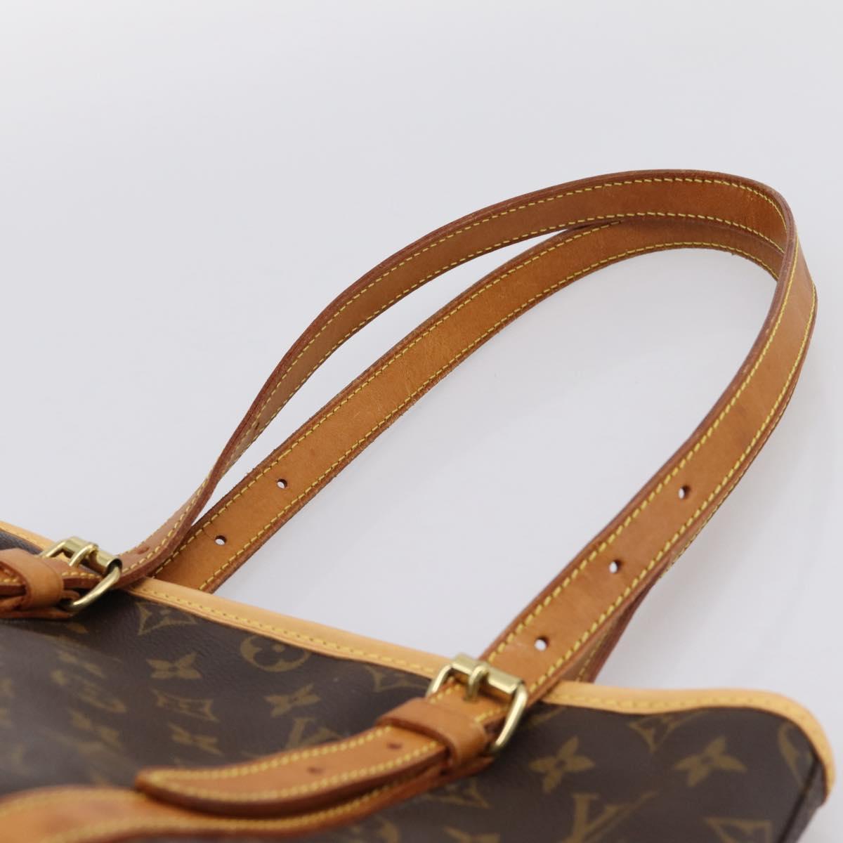 LOUIS VUITTON Monogram Bucket GM Shoulder Bag M42236 LV Auth ka5485