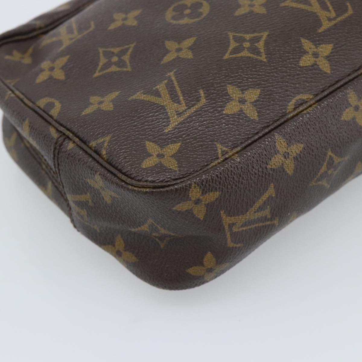 LOUIS VUITTON Monogram Trousse Toilette 23 Clutch Bag M47524 LV Auth ka5487