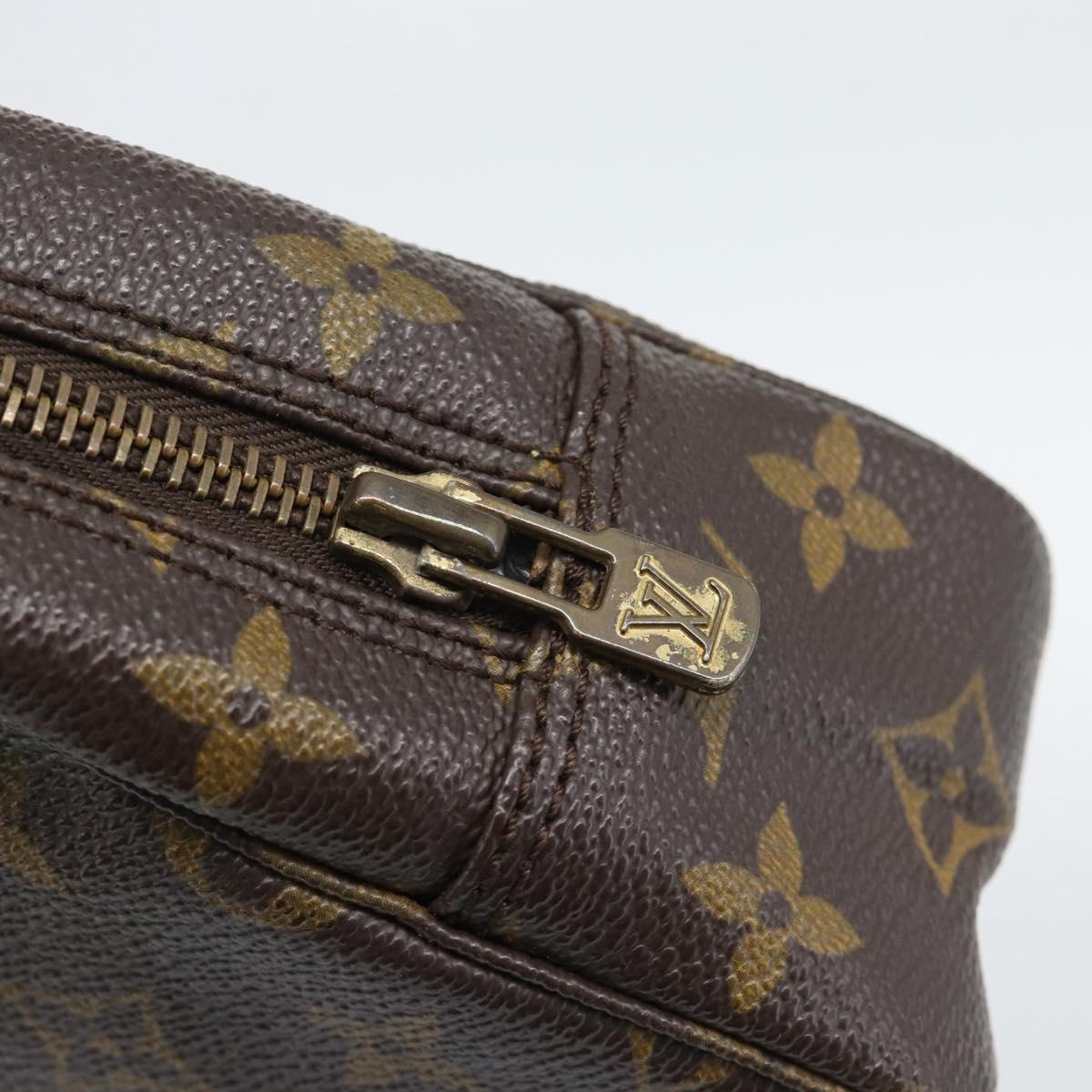 LOUIS VUITTON Monogram Trousse Toilette 23 Clutch Bag M47524 LV Auth ka5487