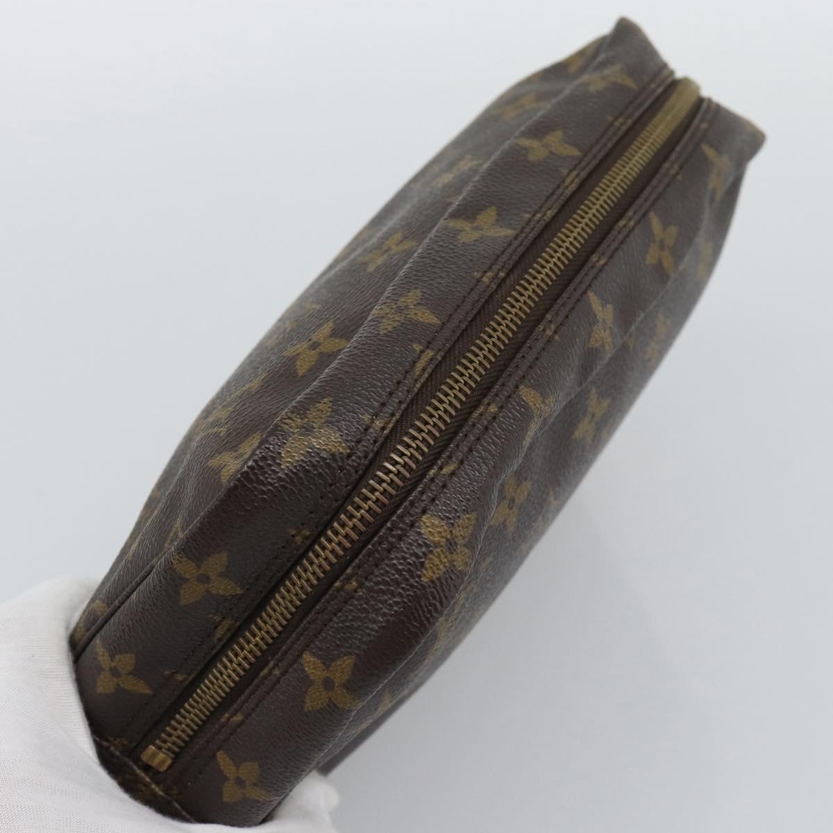 LOUIS VUITTON Monogram Trousse Toilette 23 Clutch Bag M47524 LV Auth ka5487