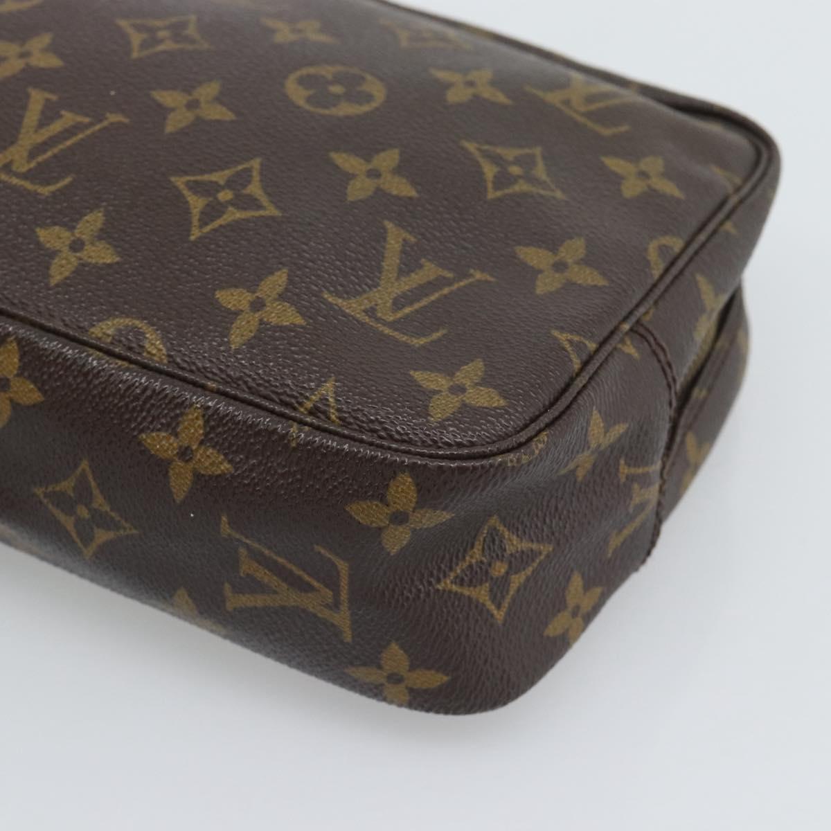 LOUIS VUITTON Monogram Trousse Toilette 23 Clutch Bag M47524 LV Auth ka5487