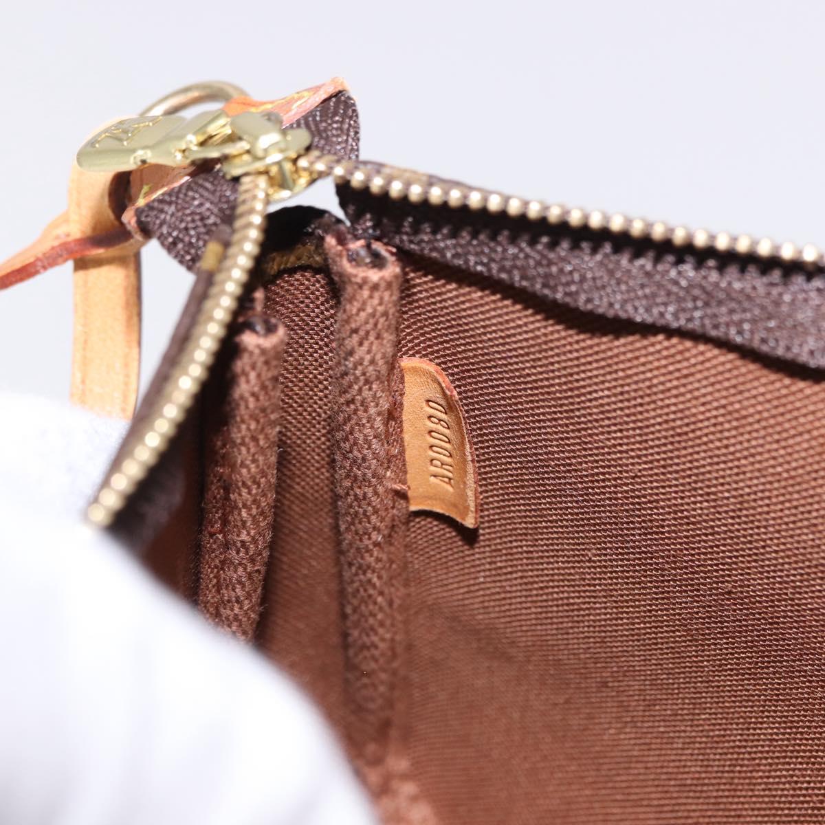 LOUIS VUITTON Monogram Pochette Accessoires Pouch M51980 LV Auth ka5499