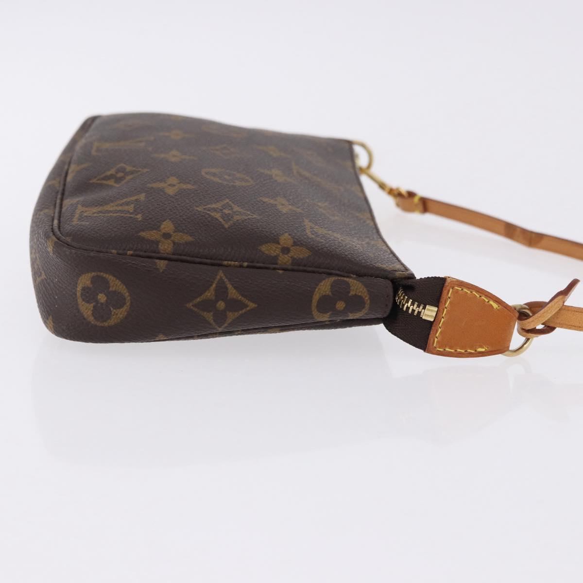 LOUIS VUITTON Monogram Pochette Accessoires Pouch M51980 LV Auth ka5499