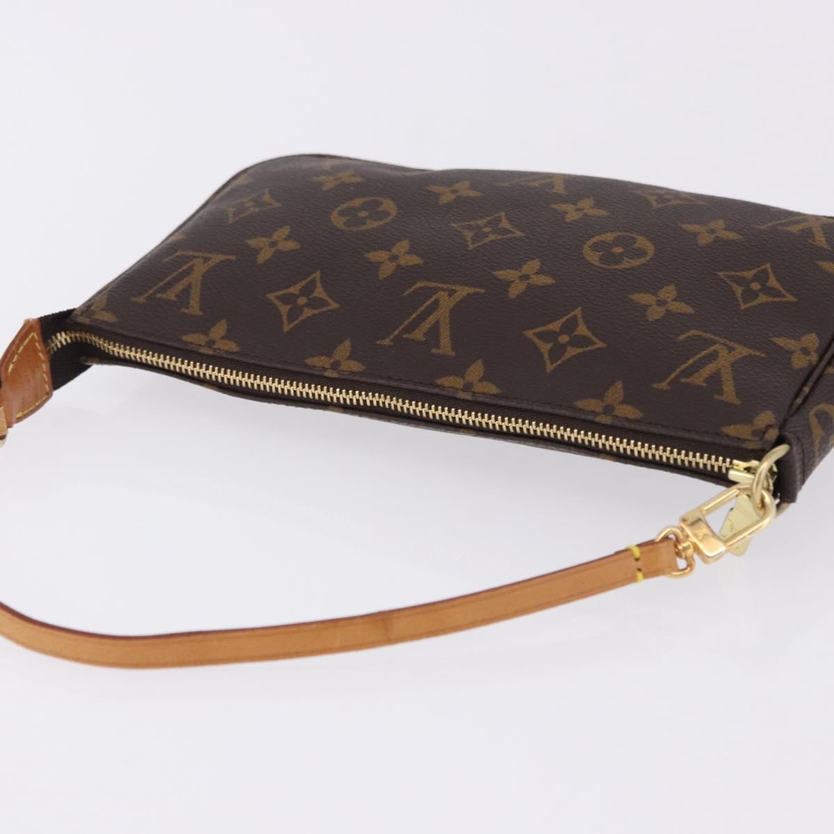 LOUIS VUITTON Monogram Pochette Accessoires Pouch M51980 LV Auth ka5499