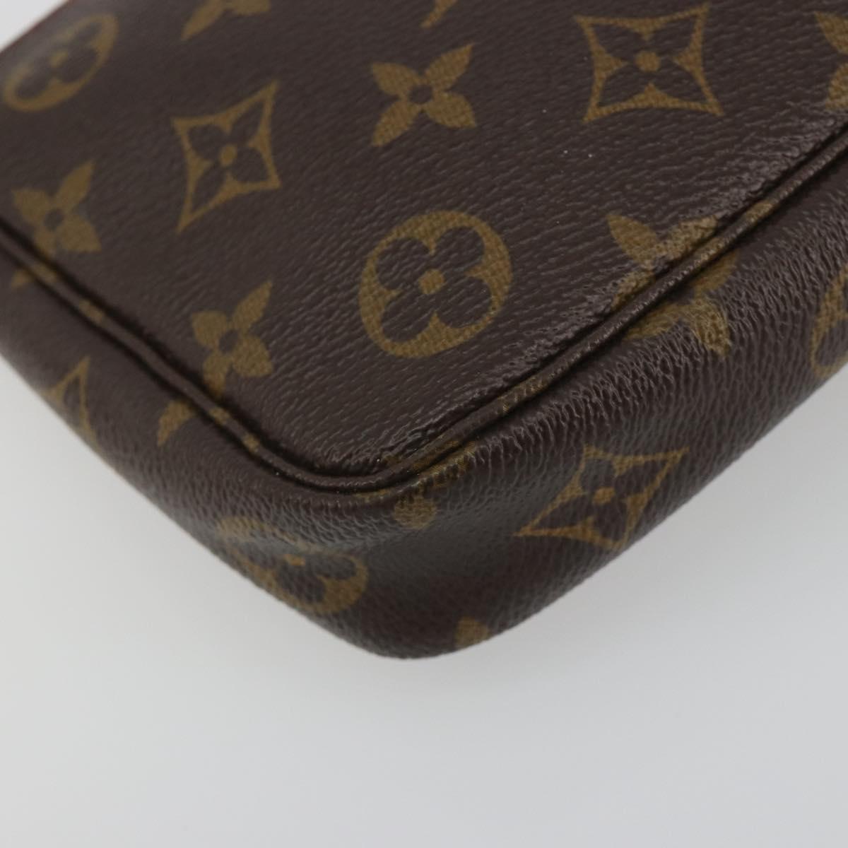 LOUIS VUITTON Monogram Cherry Pochette Accessoires Accessory Pouch M95008 LV Auth ka5500A