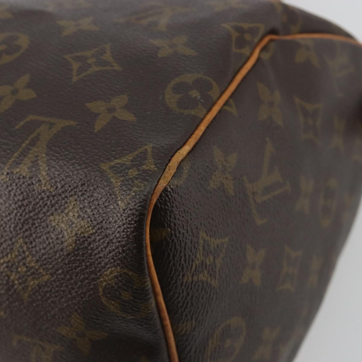 LOUIS VUITTON Monogram Speedy 25 Hand Bag M41528 LV Auth ka5502A