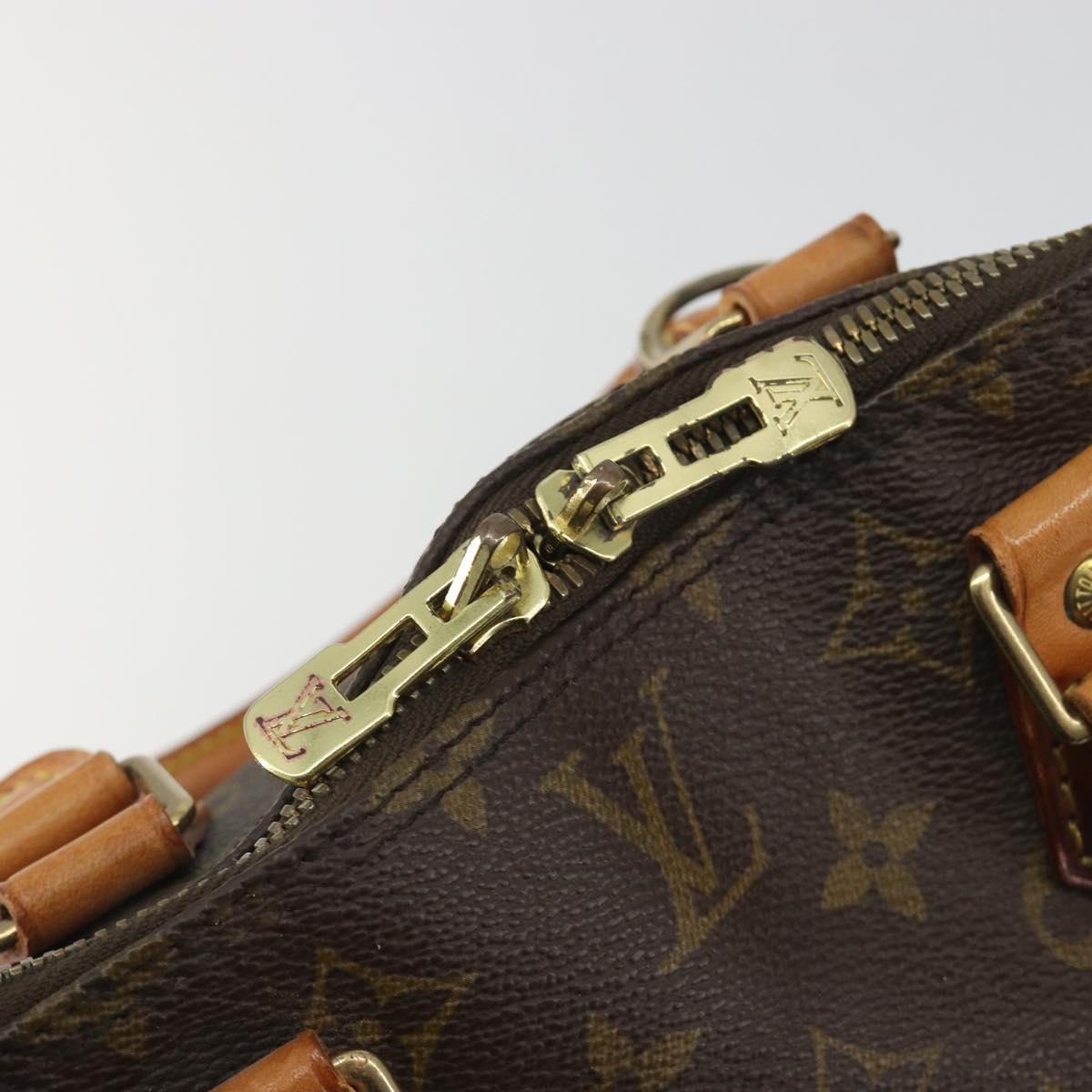 LOUIS VUITTON Monogram Alma Hand Bag M51130 LV Auth ka5505