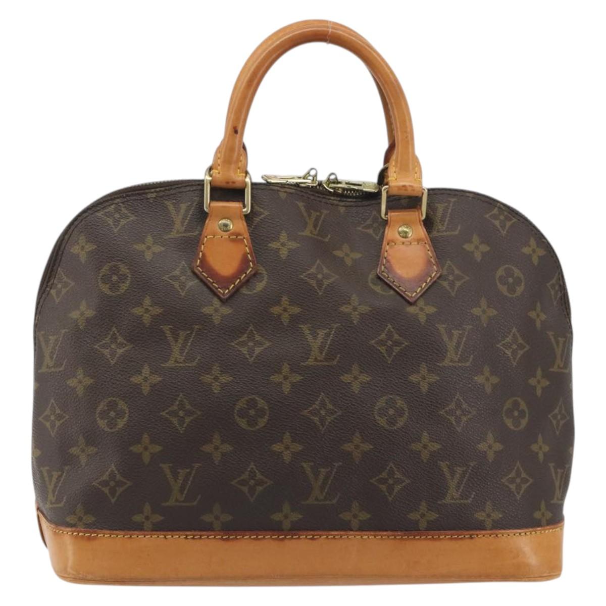 LOUIS VUITTON Monogram Alma Hand Bag M51130 LV Auth ka5505