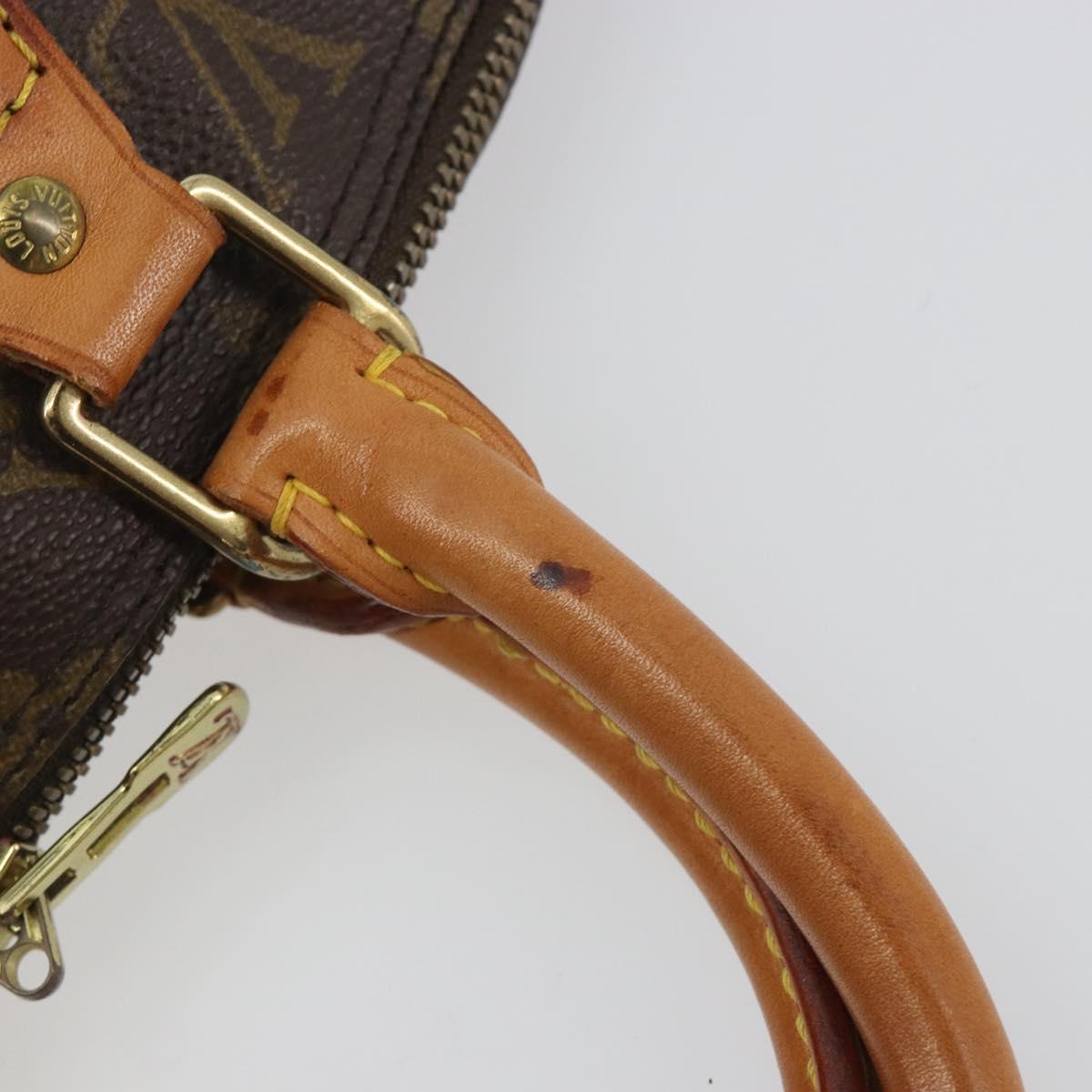 LOUIS VUITTON Monogram Alma Hand Bag M51130 LV Auth ka5505
