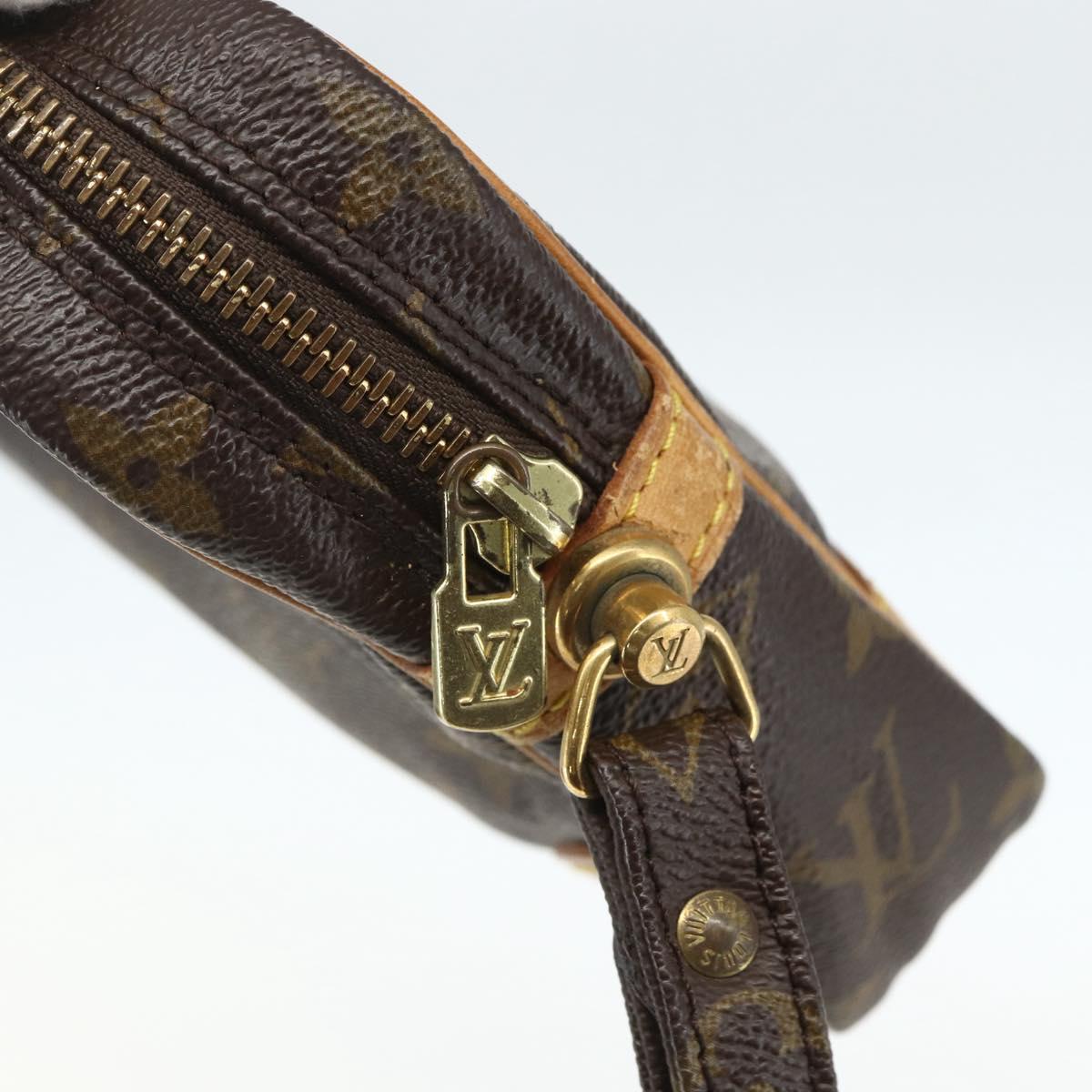 LOUIS VUITTON Monogram Marly Dragonne GM Clutch Bag M51825 LV Auth ka551